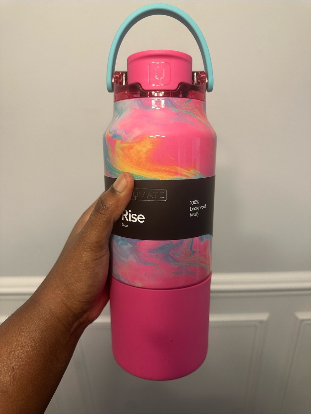 BrüMate Rainbow Swirl 35oz Rise